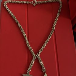 Silver Necklace Tiffany Like But One Of A Kind 