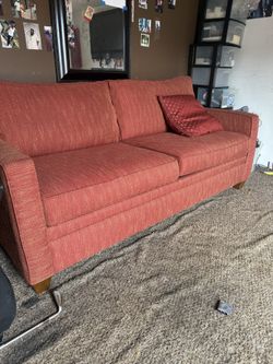 Nice Couch orange color