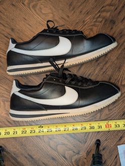 Nike Cortez Black White Sneaker Men's Athletic Shoe Size 13 DM4044-001