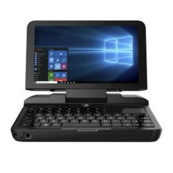 GPD MicroPC Mini Laptop, 6.0 inch, 8GB+256GB, Windows 10 Intel Celeron N4120 Quad Core, Support Dual Band WiFi & Bluetooth & TF Card, US Plug(Black)