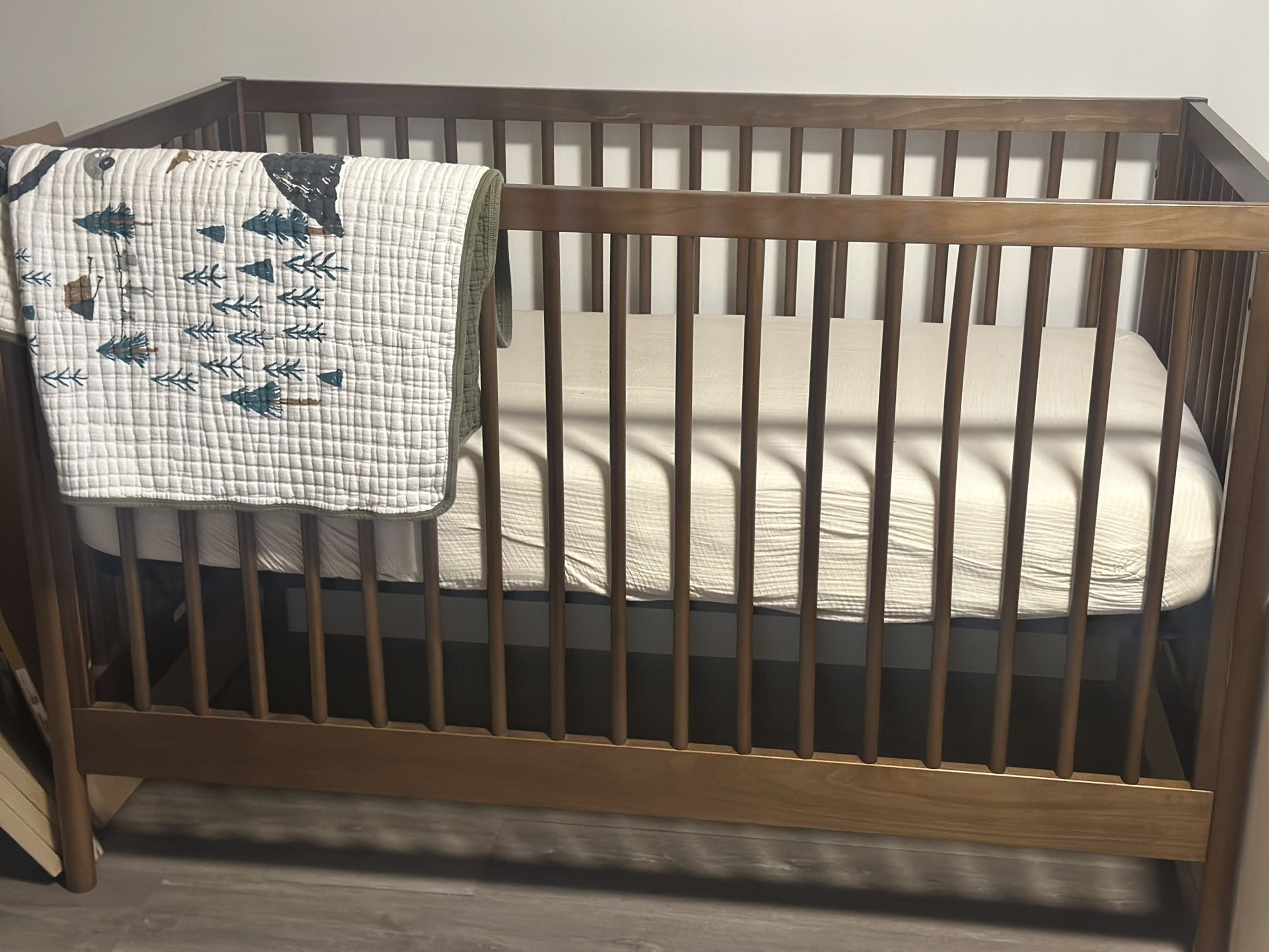 New Crib - Black Walnut