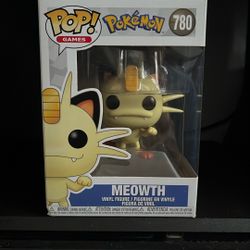 Meowth funko pop