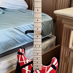 Like new 2024 EVH 5150 Striped Series Guitar