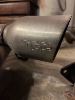 TRD Quad Tip Exhaust
