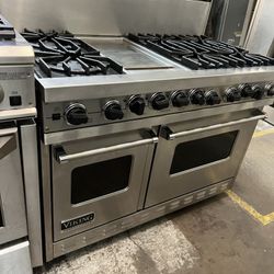 Viking 48” Dual Fuel Gas Range 