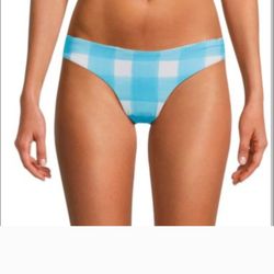 THE DESI KNOT BIKINI BOTTOM in Cerulean Blue