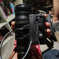 This is a Fujinon WCV-65 0.75x Wide Angle Converter Lens