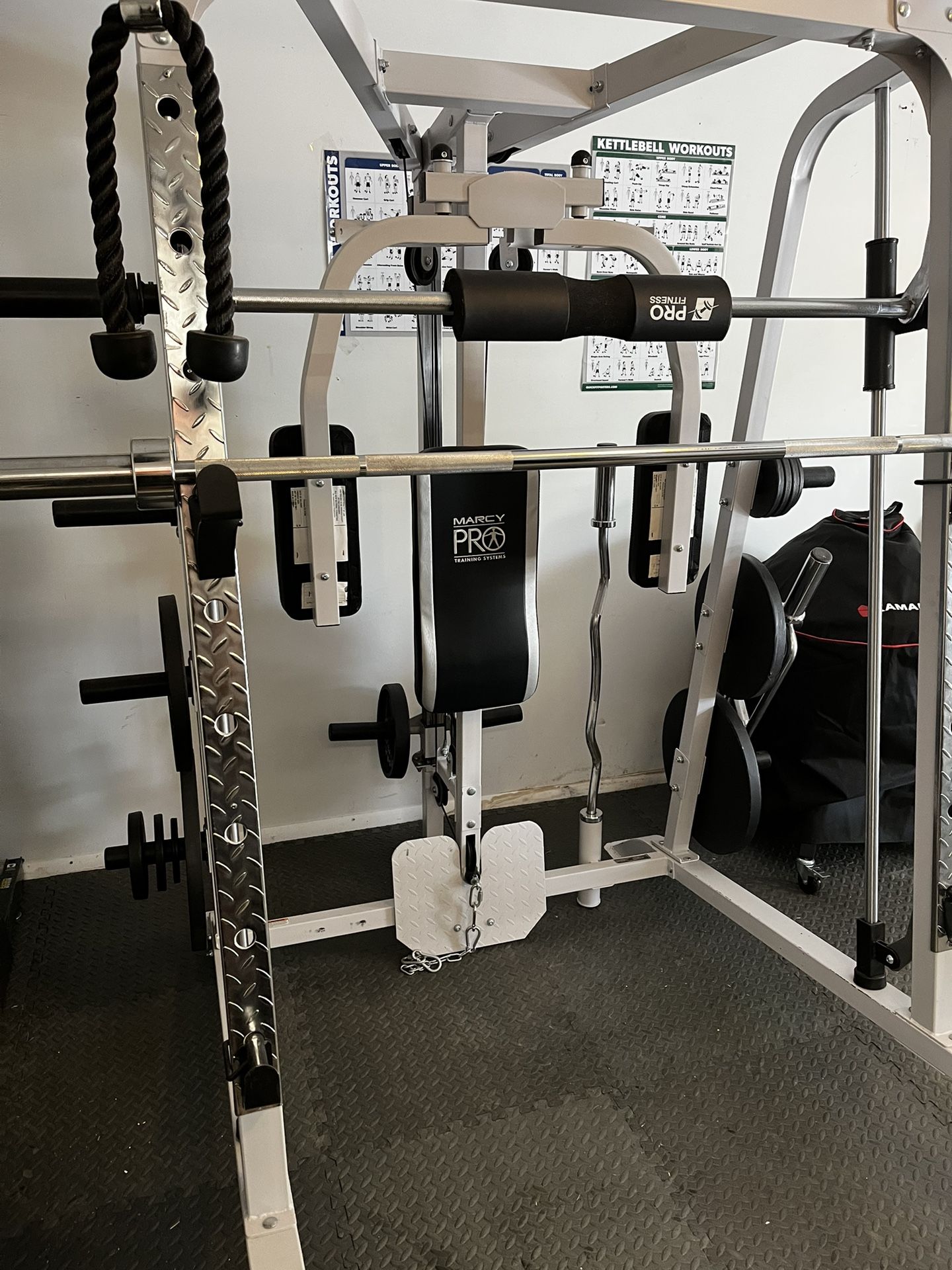 Marcy Pro Training System W Attachments & Plates
