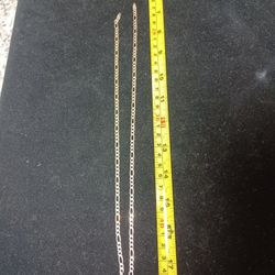 Vintage 23 Inch Long Italian 925 Sterling  Silver Chain