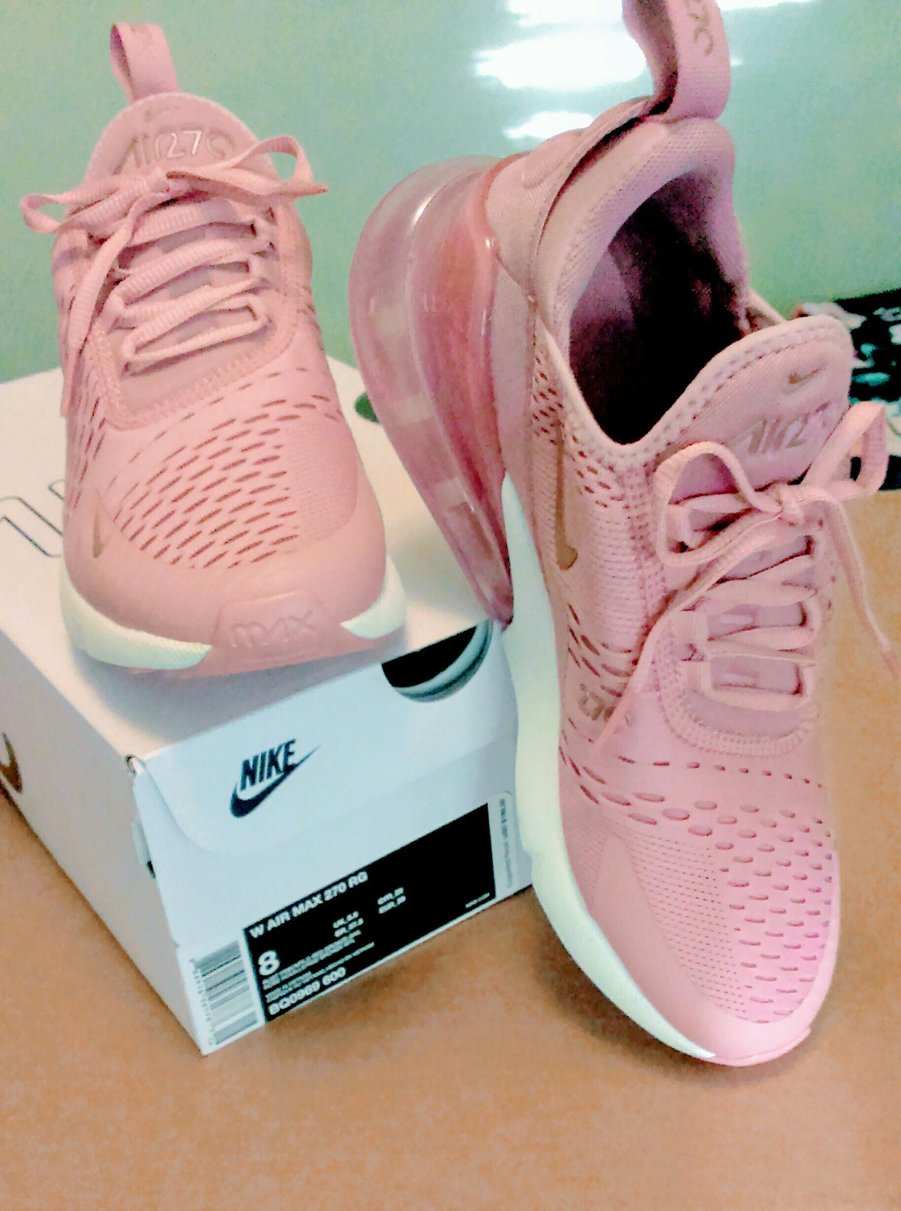 Relajante Mecánico bordado Nike Air Max 270 Rust Pink Size 8 for Sale in Pasadena, CA - OfferUp