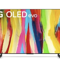 LG C2 42 Inch OLED Smart TV 