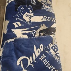 Duke Blue Devils Weighted Double Sided Blanket 