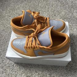 Women's Air Jordan 1 Low Cement Grey/Chutney-sail 8.5