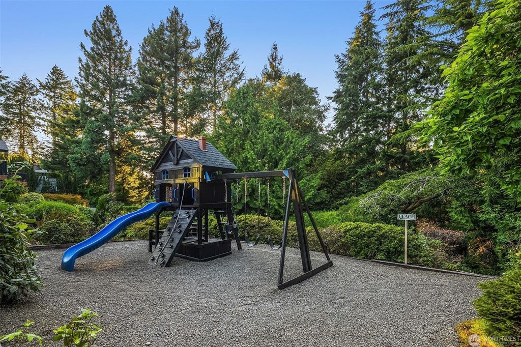 Outdoor Wood Playset