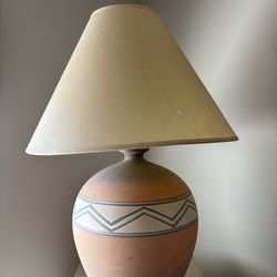 Art deco Ceramic Lamp