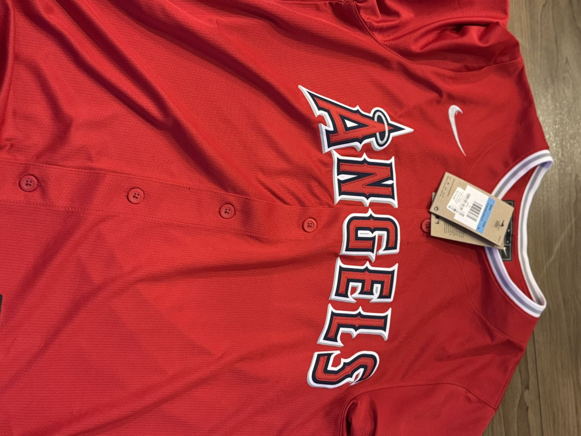 Nike MLB LA Angels Jersey - Red - Size M - New with Tags