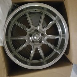 20 inch Riddler alert Rims New 5/14.3