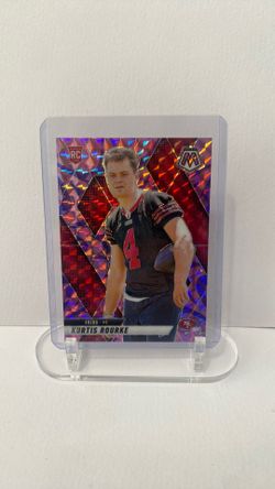 Curtis Rourke, San Francisco 49ers, mosaic rookie card
