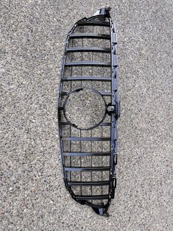 New Front Bumper Grill For Mercedes Benz  C Class AMG
