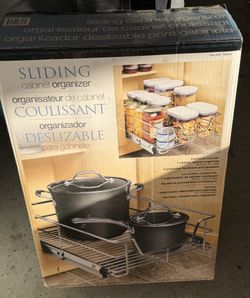 Sliding Cabinet Organizer