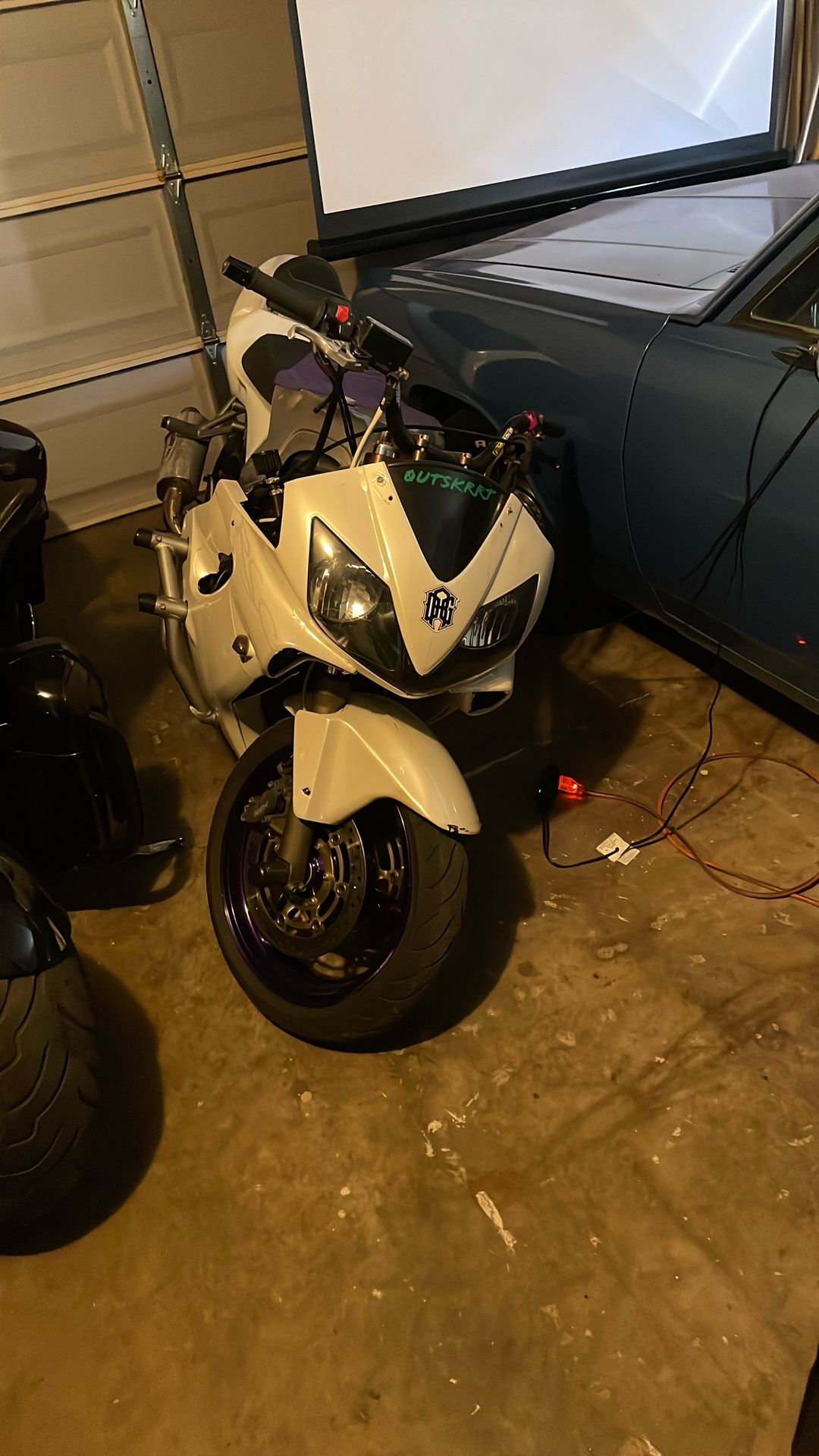 Motorcycle Honda 600cc