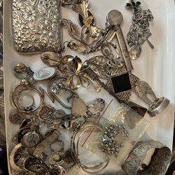 626.76 Grams Sterling Silver (1.382 pounds)