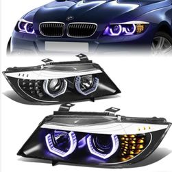 Bmw 328i 2024 custom headlights