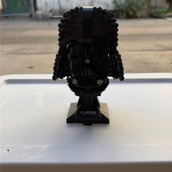 Darth Vader Head Lego Built Lego Set 