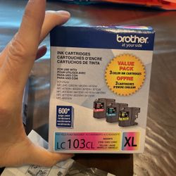 Lot of BROTHER brand LC103 Printer Cartridges/ink 