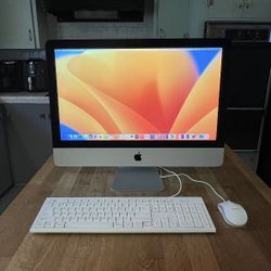 Apple iMac 21.5 Inch Retina 4K - Intel i5 Quad-Core / 16GB Memory / 1TB Hard Drive / Final Cut Pro, Logic Pro + MS Office / OS Ventura