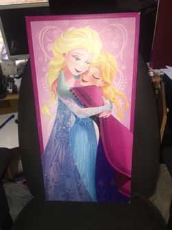 Canvas frame from Frozen