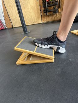 Wooden Slant Board | Calf Stretch Board | Gym Equipment