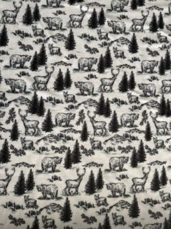 Blizzard Fleece, Winter Print