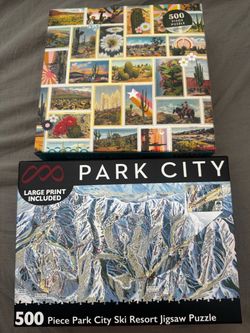 2 puzzles 500 pieces