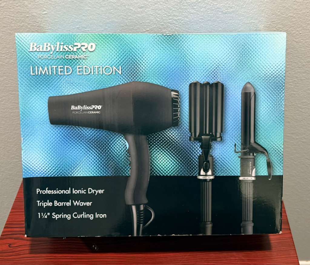 NEW BaBylissPRO PORCELAIN CERAMIC STYLING SET LIMITED EDITION