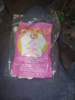 Ty McDonald's Happy Meal Toy – Chip the Cat #12