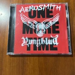 Aerosmith Yungblud one more time Exclusive cd Steven Tyler Spray painted insert