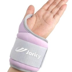 Wrist Weights with Thumb Loops Lock for Women Men 1 Pair 3 LBS 