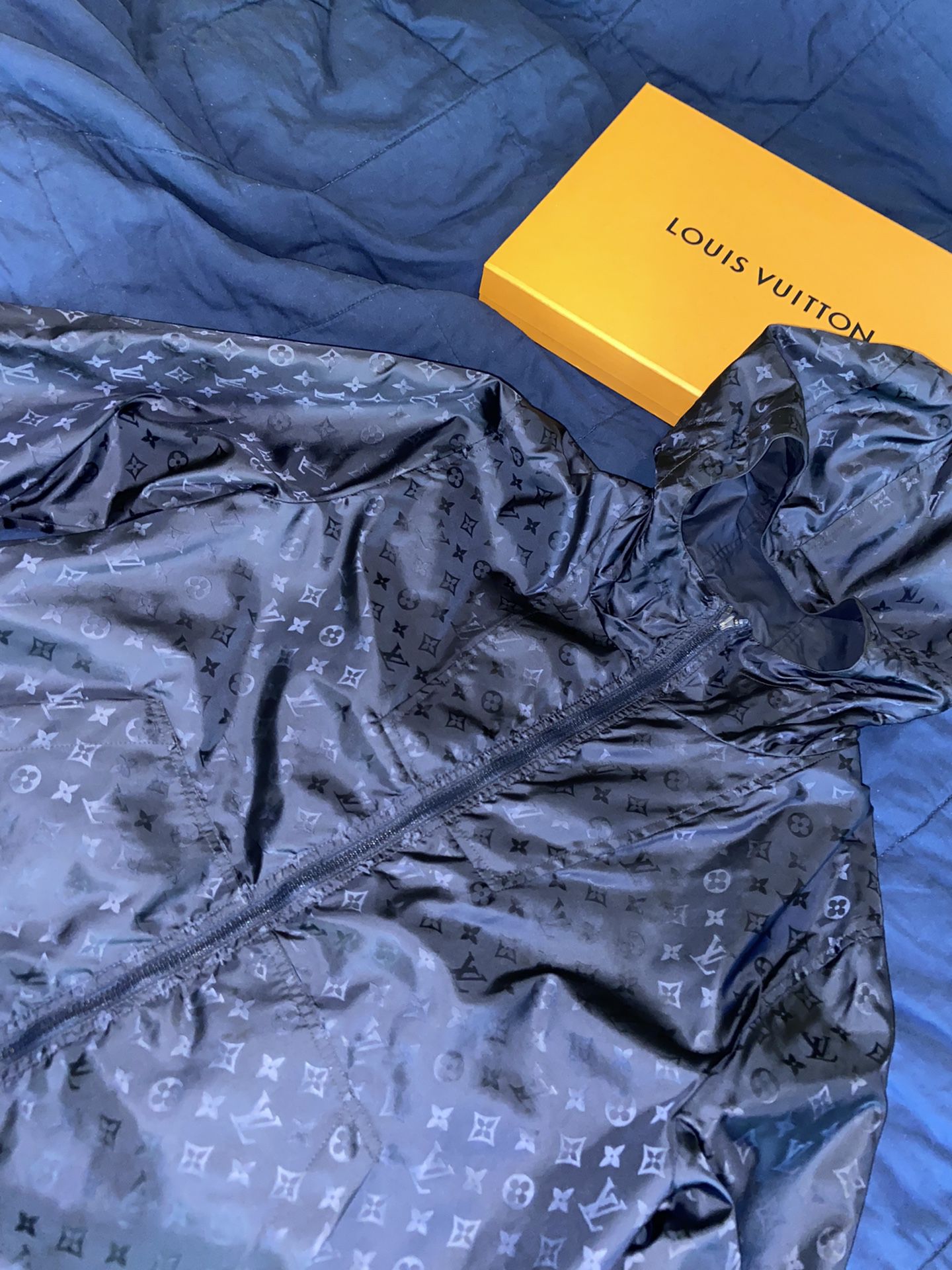 LV- Woman's Wool Coat / Jacket - Grey for Sale in Brooklyn, NY - OfferUp