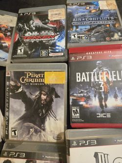 Ps 3 Games All 7 For$ 25