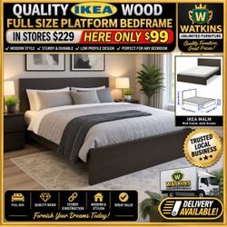 IKEA MALM Full Platform Bed Frame š DELIVERY AVAILABLE šš