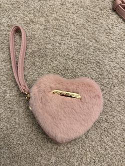 Juicy Couture Heart Shaped Wristlet