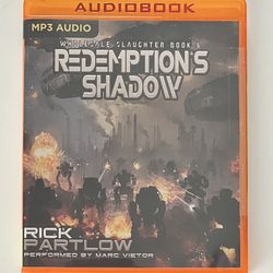 REDEMPTION’S SHADOW: Wholesale Slaughter Book #6 by Rick Partlow (Audio MP3-CD) Unabridged Audiobook Sci-Fi *Unused*