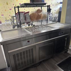 Double Rolled Ice Cream Machine 