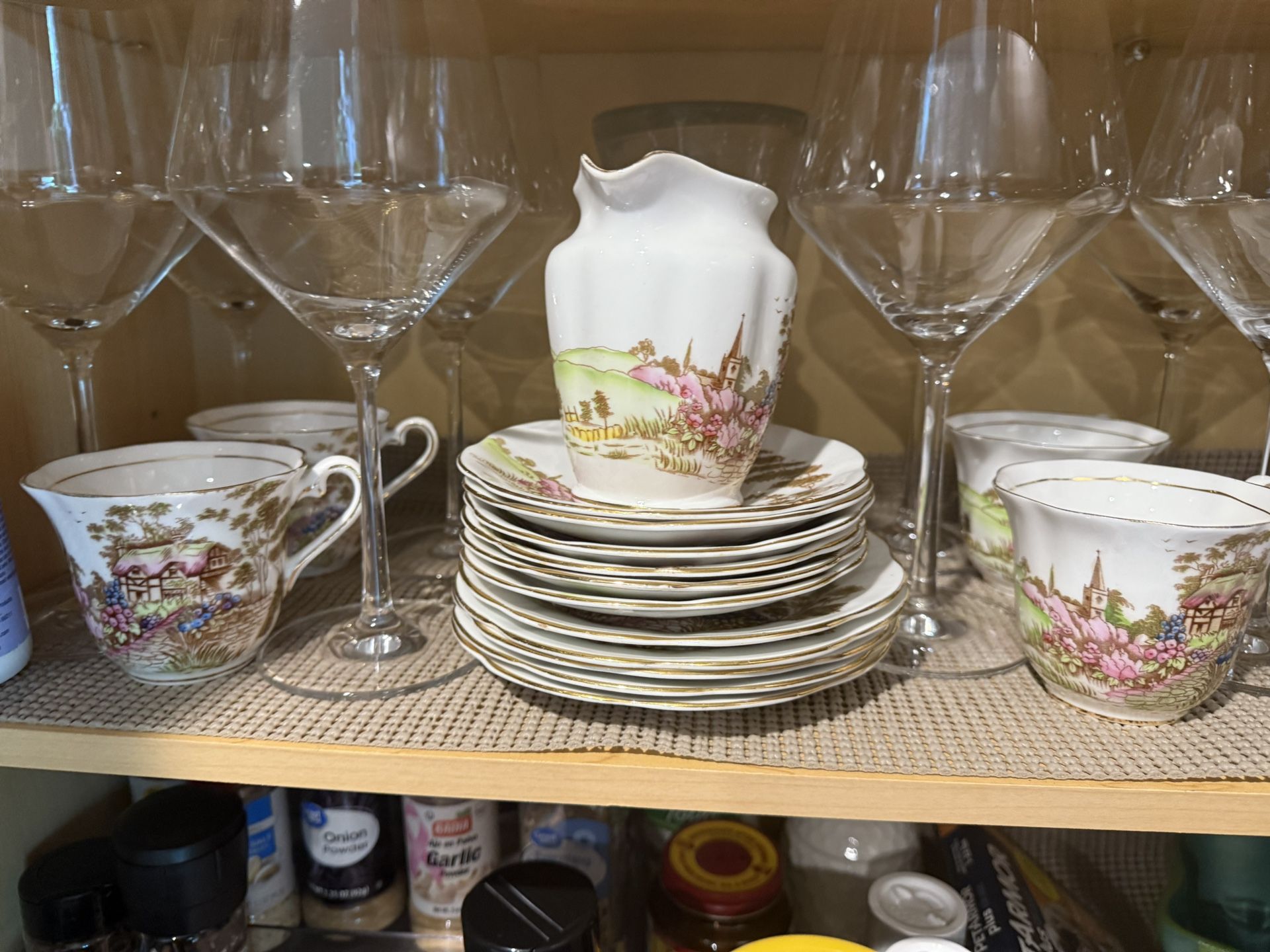 Two China Teacup Sets