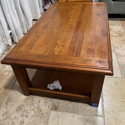 Wood Coffee Table 