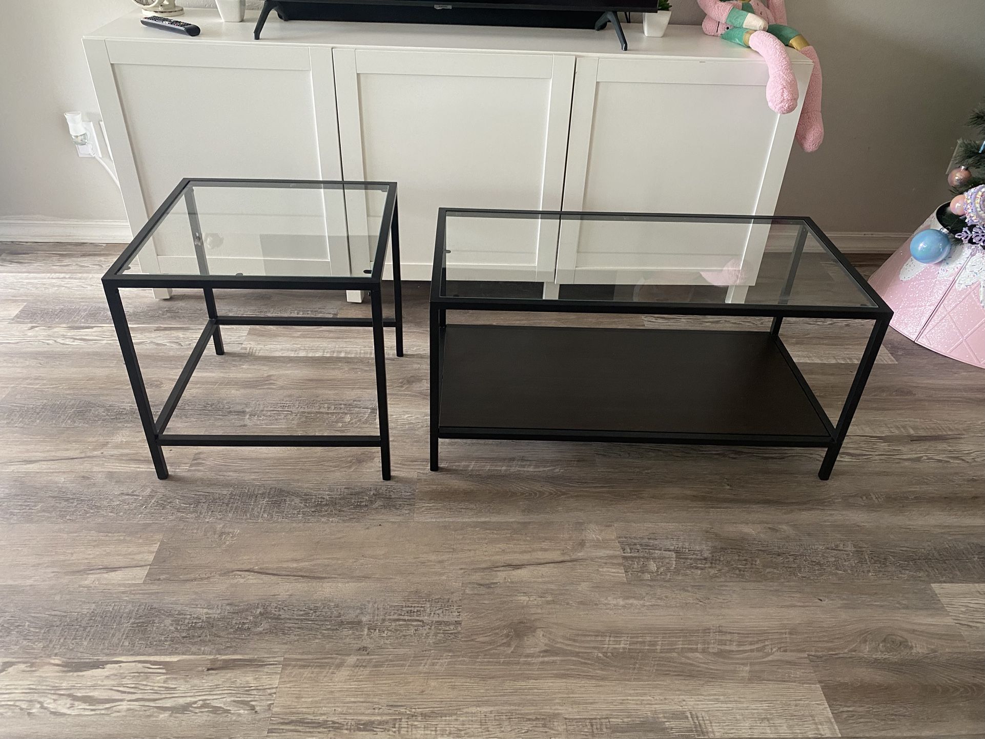 Coffee Table And Side Table