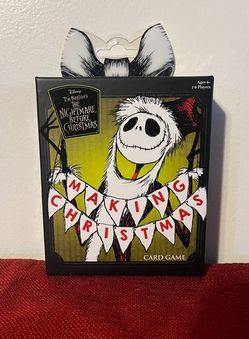 The Nightmare Before Christmas Card Game 