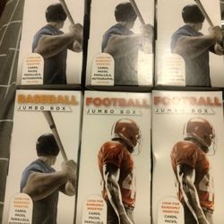 New Sealed Baseball And Football Cards