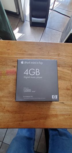 Ipod Mini NEW OPEN  BOX 2005 iPod mini+HP 4GB